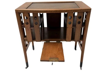 Vienna Secession Cabinet with Small Door, 1900s